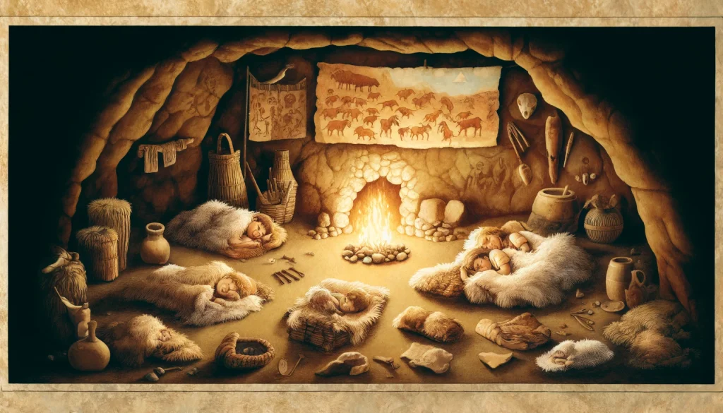 ¿Cómo dormían los prehistóricos?