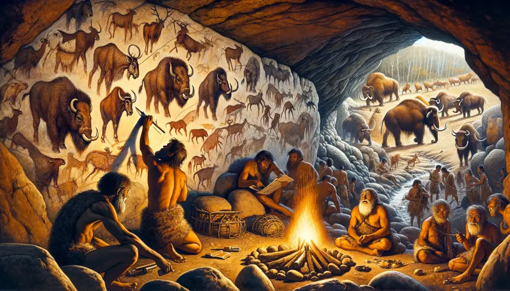 Cómo los Hombres Prehistóricos Contaban Historias a través de Dibujos