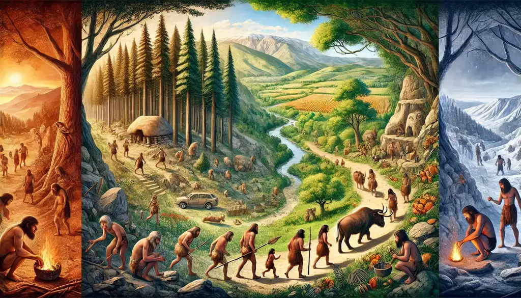 Los Primeros Pasos de los Humanos en la Prehistoria