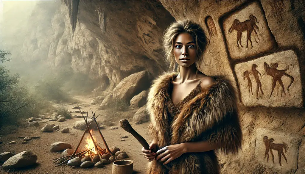 Cómo era la Mujer Cavernícola