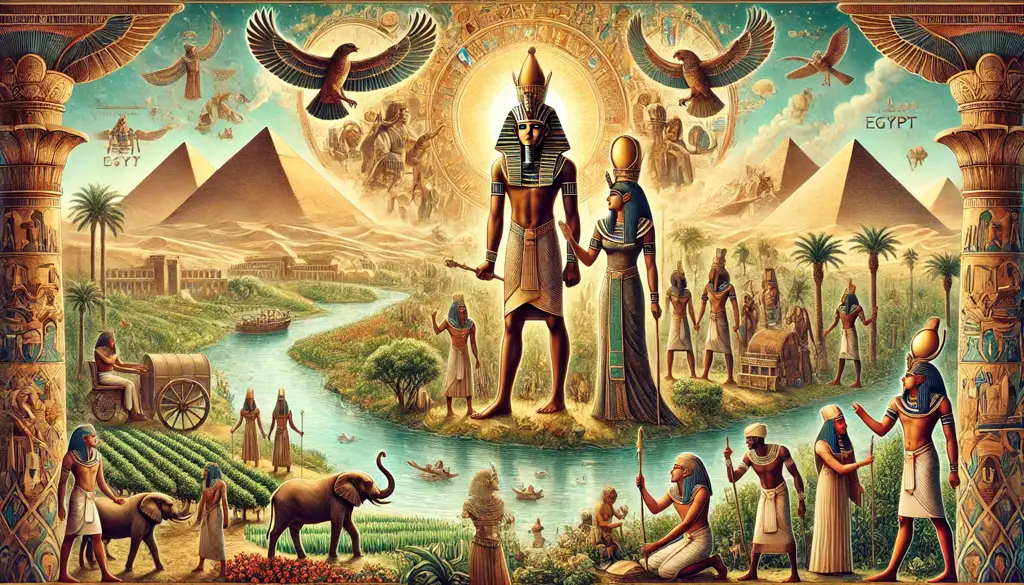 La Historia del Nacimiento de Egipto