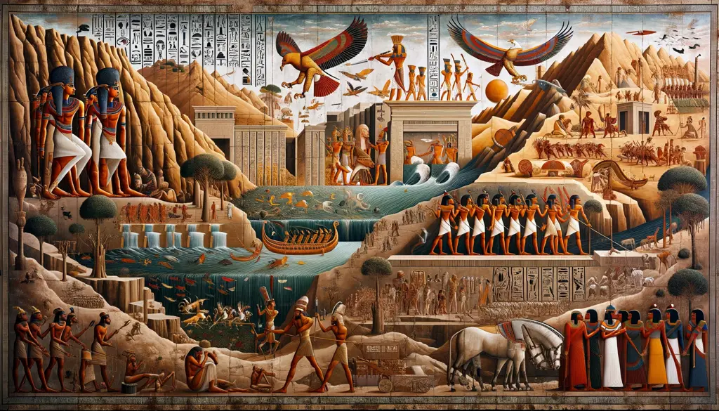 La caída del Imperio Egipcio