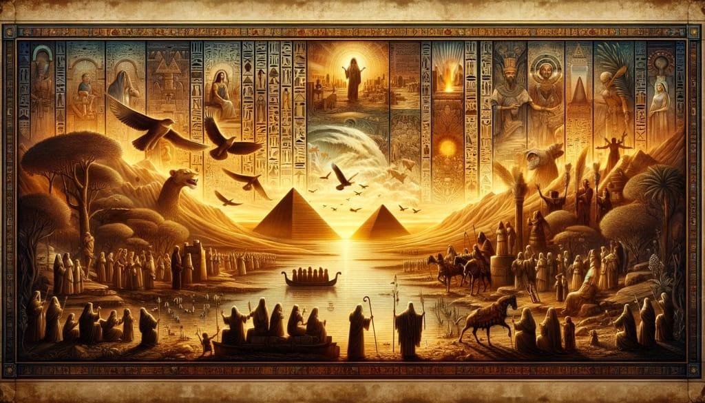 Qué dice la Biblia de los Egipcios