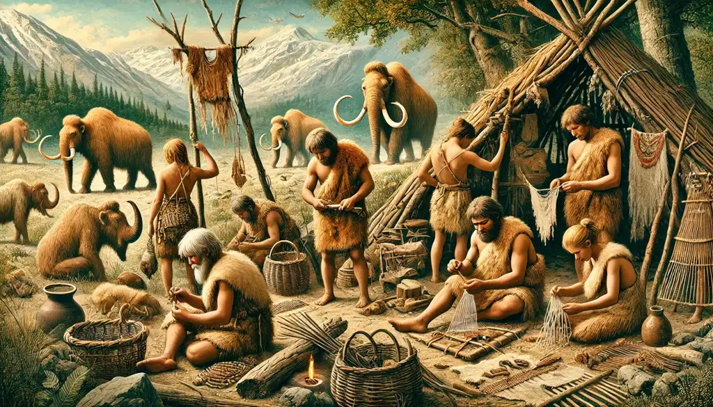 Un viaje a través de la prehistoria: el vestido