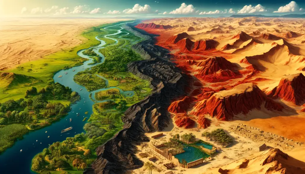 La Geografía del Antiguo Egipto: Una Joya en el Desierto