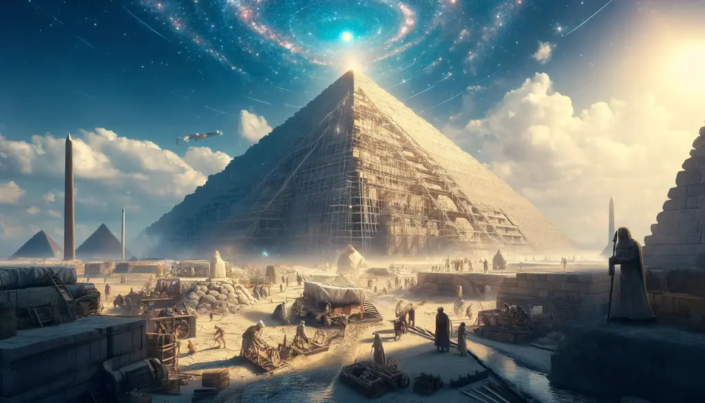 los misterios de la finalización de las pirámides egipcias