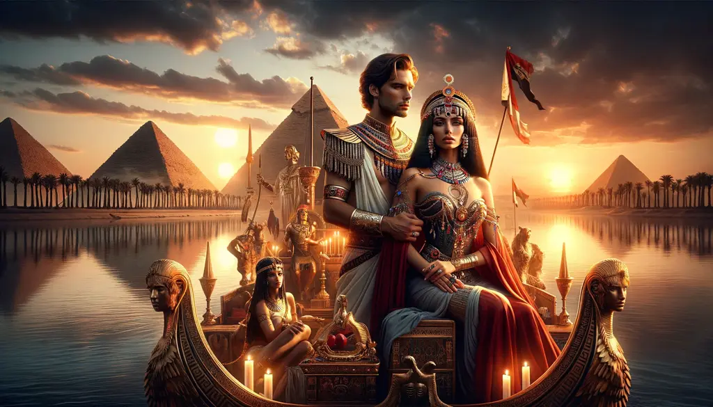 Cleopatra y Marco Antonio: Una historia de amor y poder en el mundo antiguo