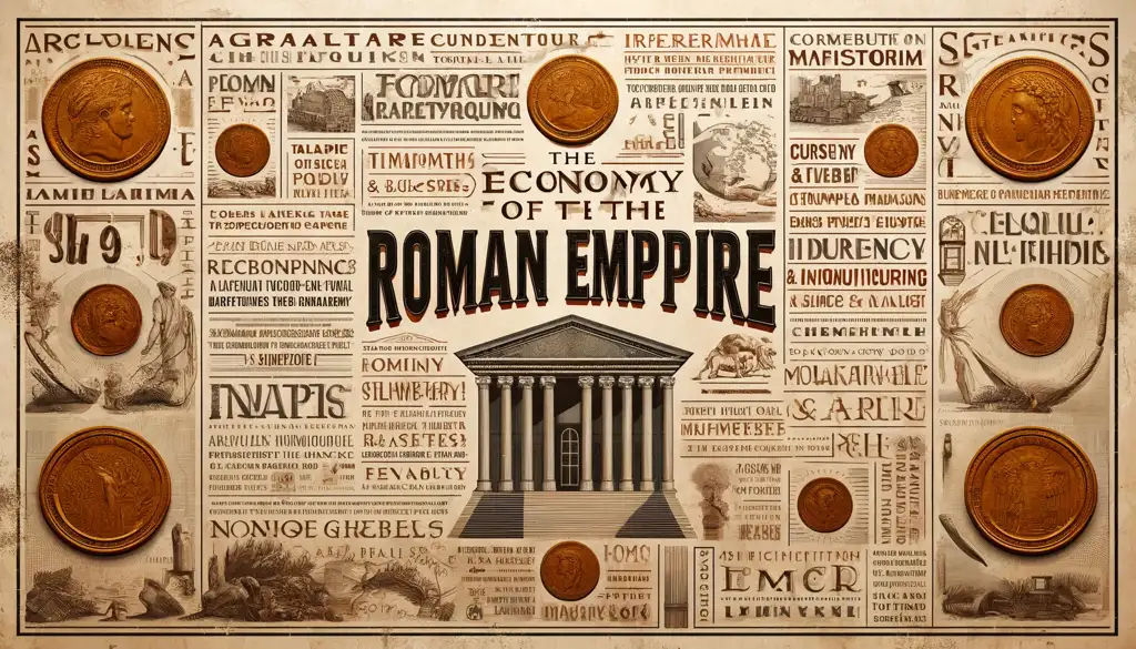 Cómo era la economía en el Imperio Romano