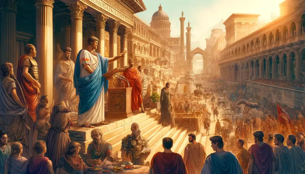 Cómo estaba organizado el Imperio Romano