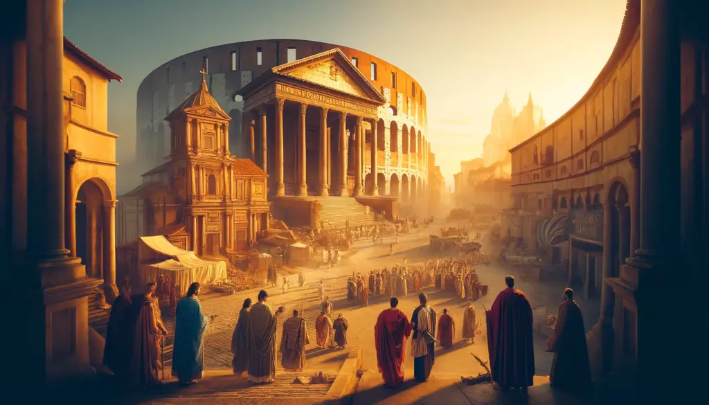 Cómo influyo el cristianismo en el Imperio Romano