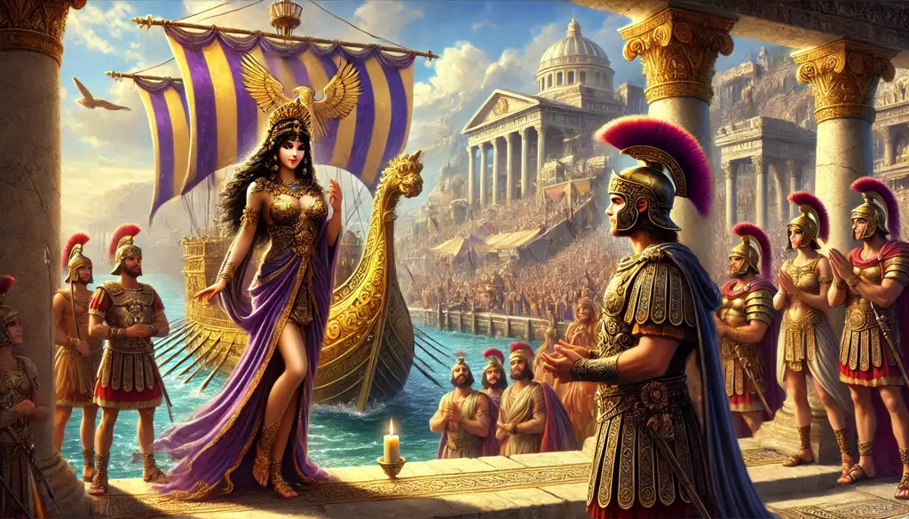 Cómo se conocieron Cleopatra y Marco Antonio