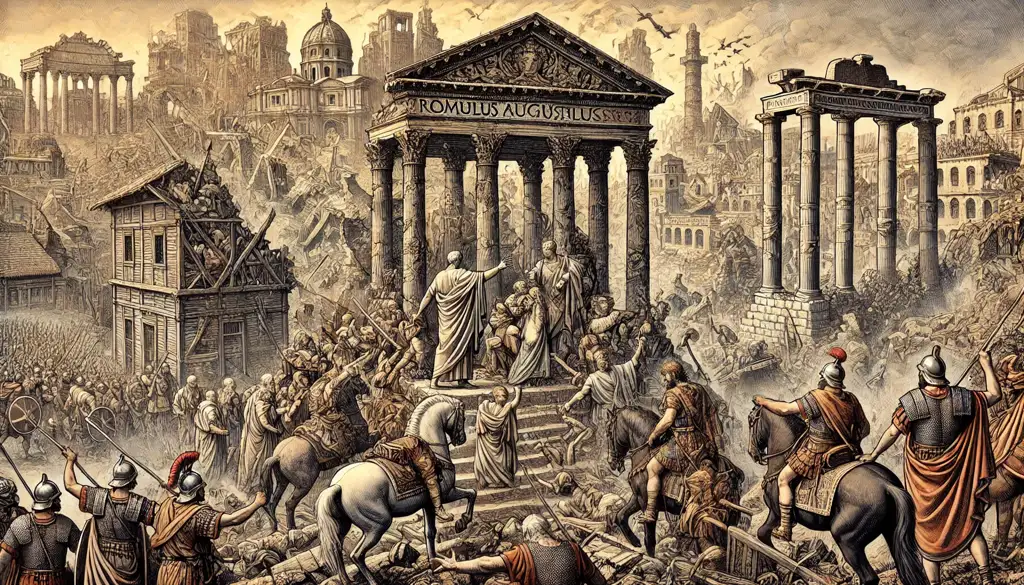 Cuándo se puso fin al Imperio Romano de Occidente