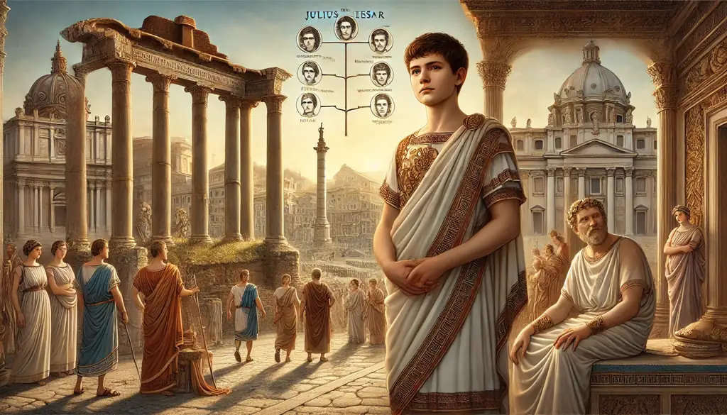 El Origen y la Vida de Julio César