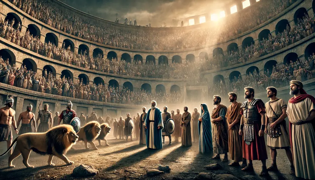 El martirio de los cristianos en el Imperio Romano