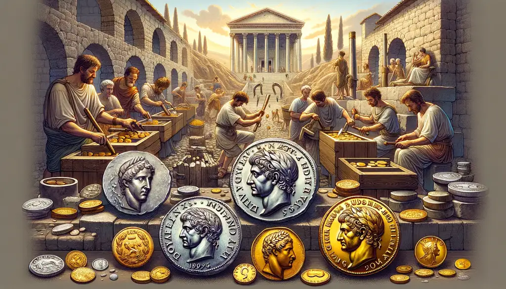 Moneda del Imperio Romano