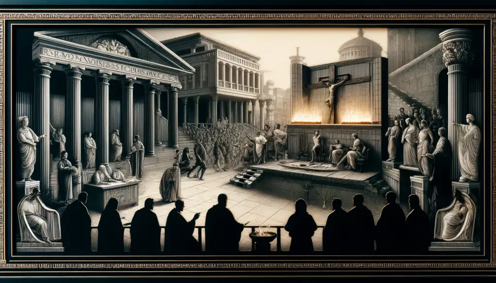 Cómo castigaban los romanos a los delincuentes