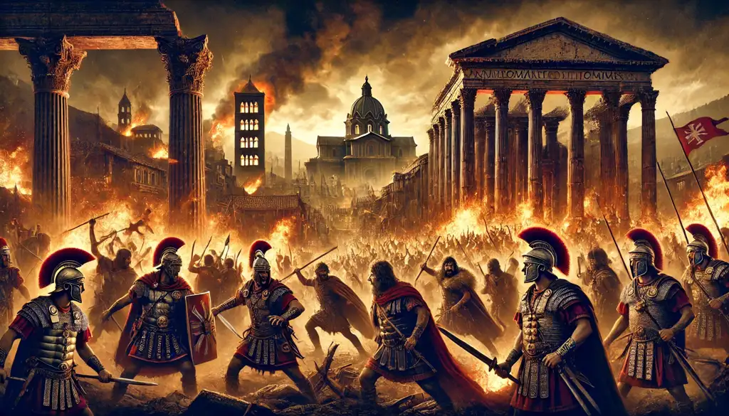 Por qué los bárbaros atacaron el Imperio Romano