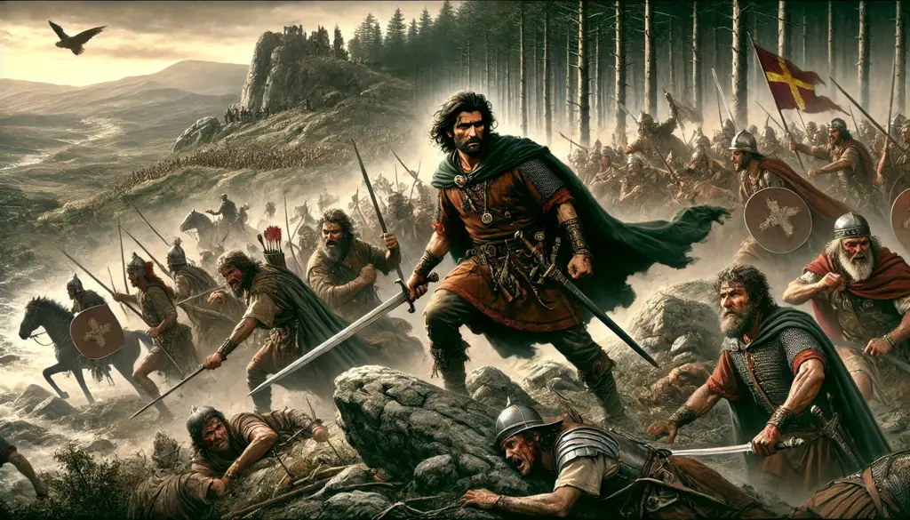 Viriato contra los romanos