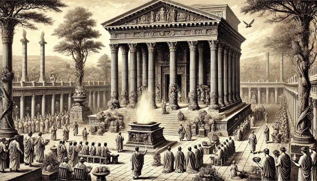 Donde se Rendía Culto a los Dioses Romanos