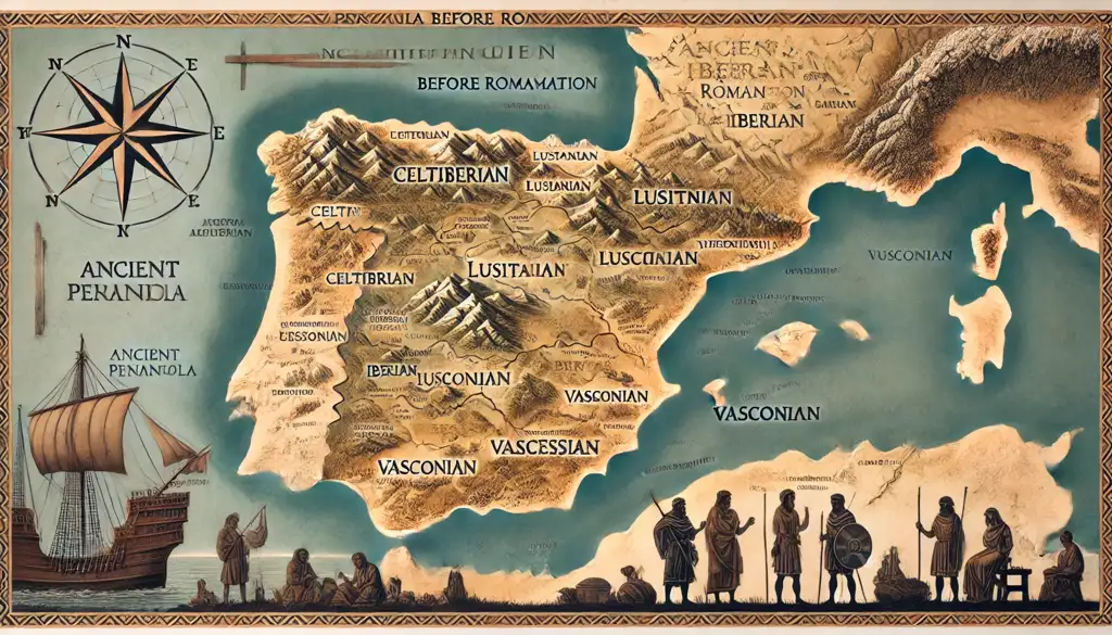 Los idiomas de la Península Ibérica antes de la Romanización