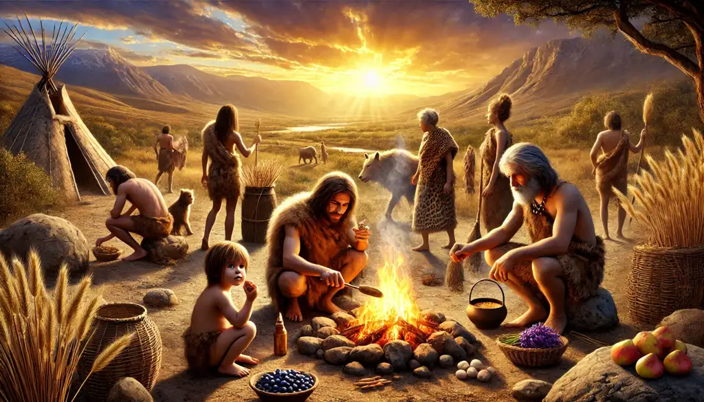 Cuál fue la primera comida en el mundo