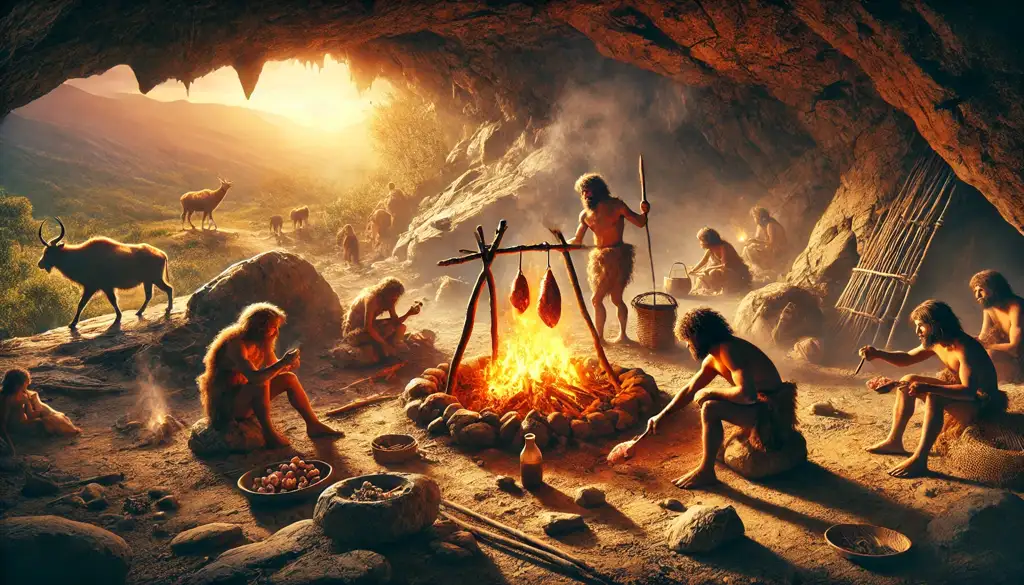 Cómo era la gastronomía en la prehistoria