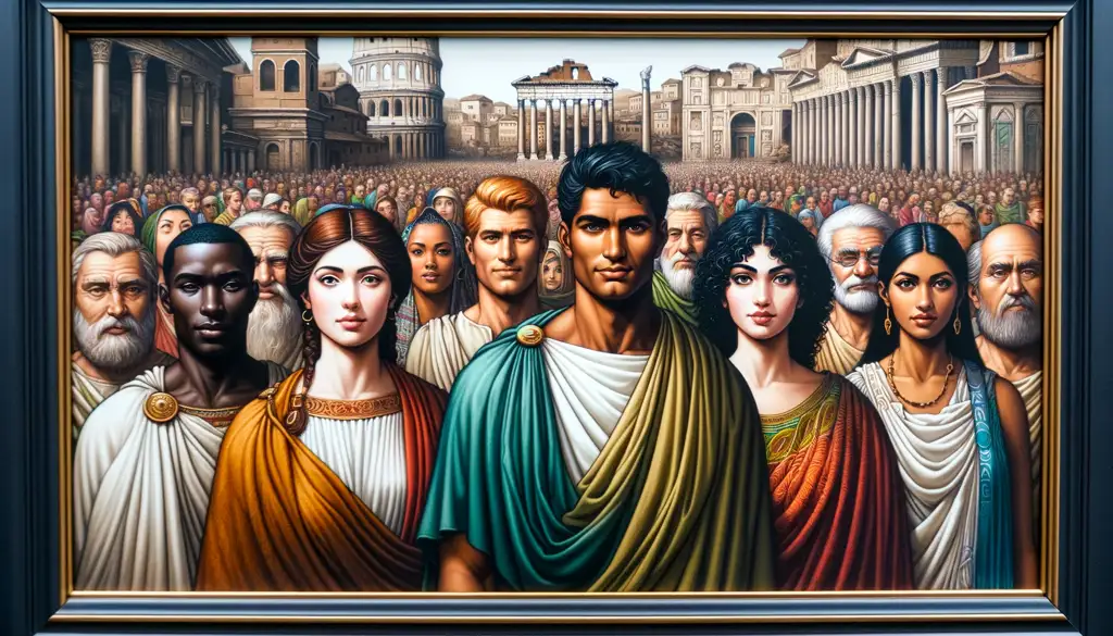 Cómo eran los romanos físicamente