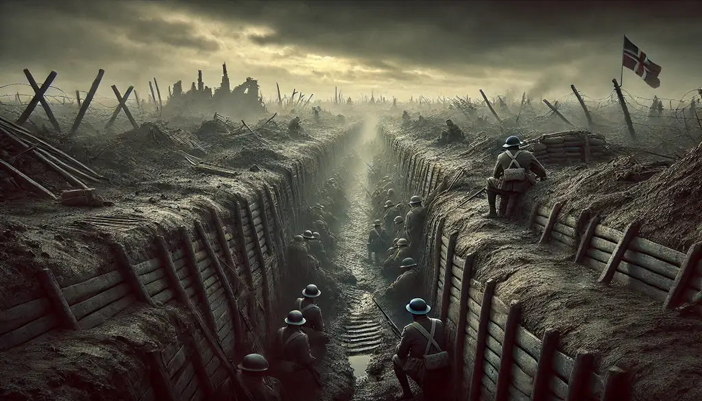 La guerra de trincheras y su impacto en los soldados de la Primera Guerra Mundial