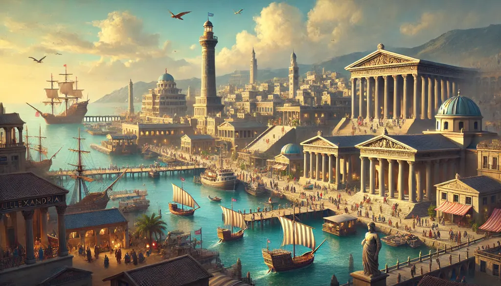 Las ciudades de Alejandro Alejandría y más allá