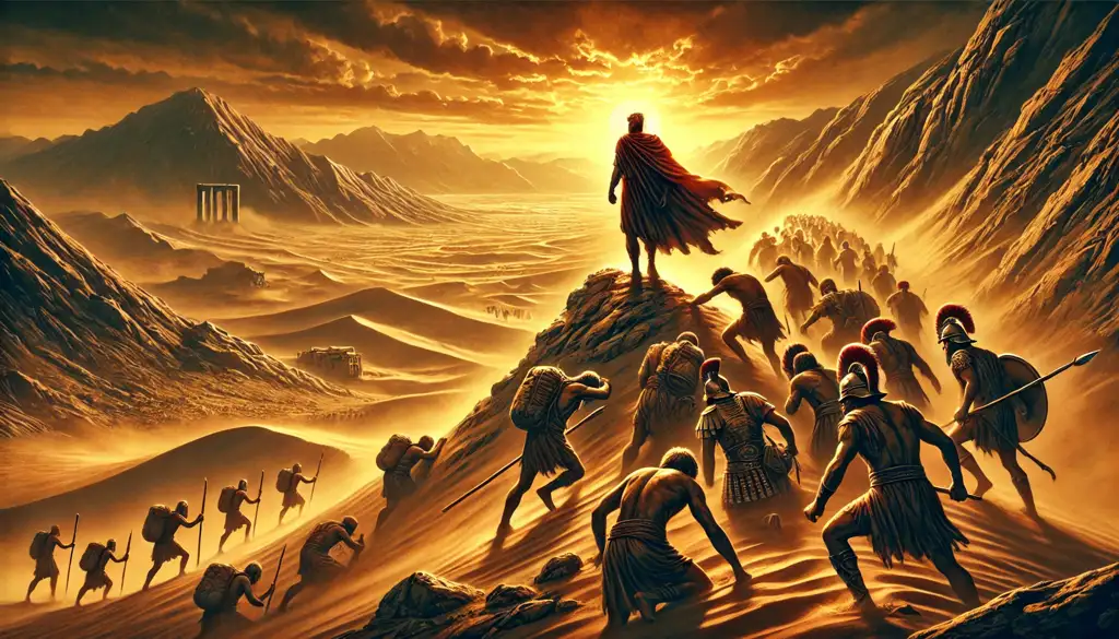 El viaje de Alejandro Magno por el desierto de Makrán