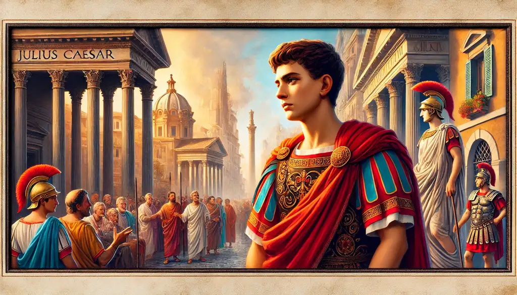 La vida temprana de Julio César: De la nobleza romana a la política