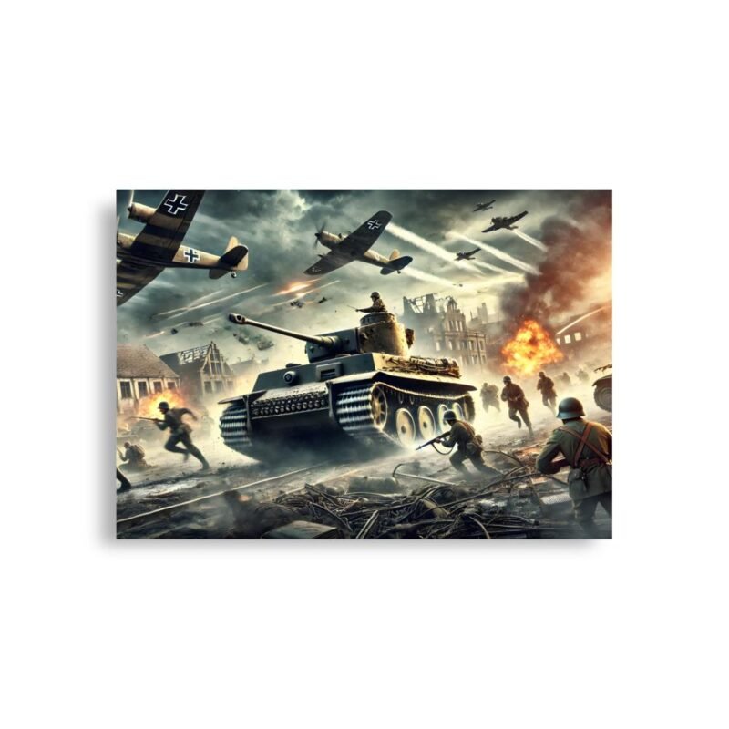 Póster «Blitzkrieg: la guerra relámpago»