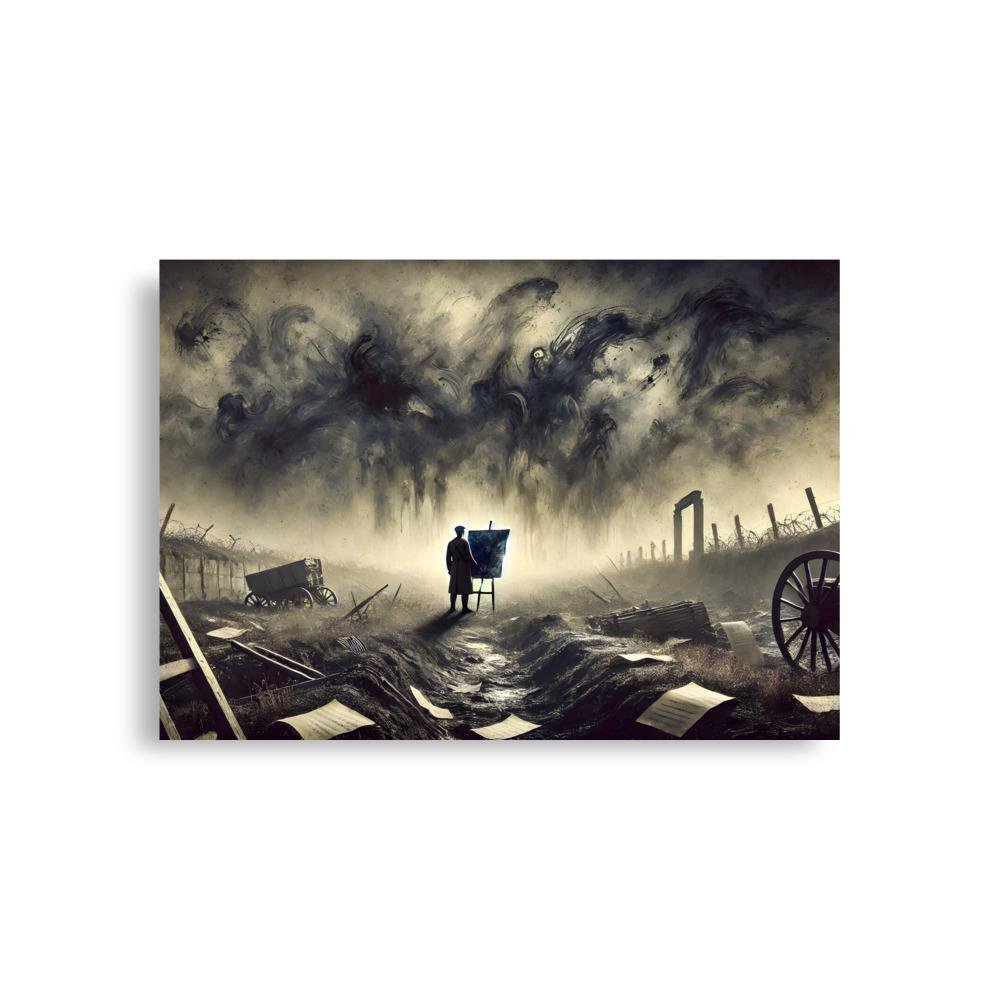 Póster «Arte en la guerra»