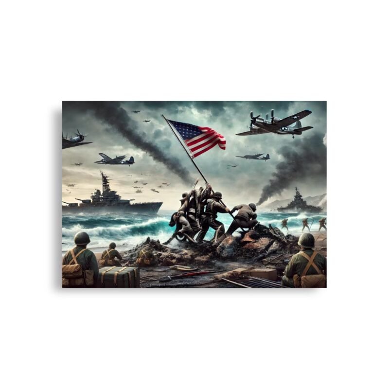 Póster "La guerra en el Pacífico"