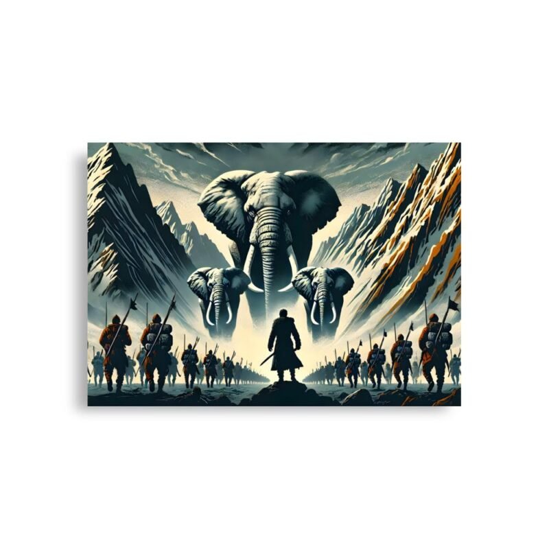 Póster "Aníbal: Cruzando los Pirineos"