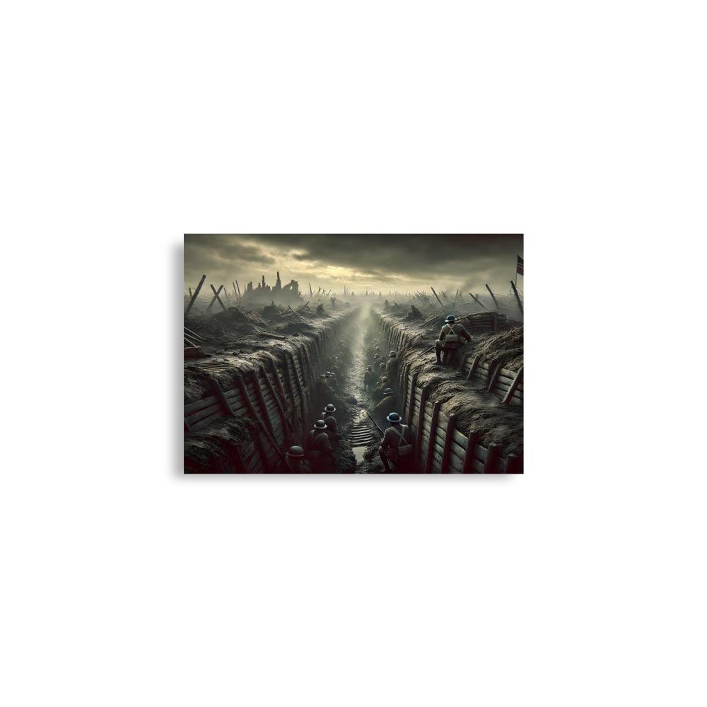 Póster "La Guerra en las Trincheras" - Imagen 2