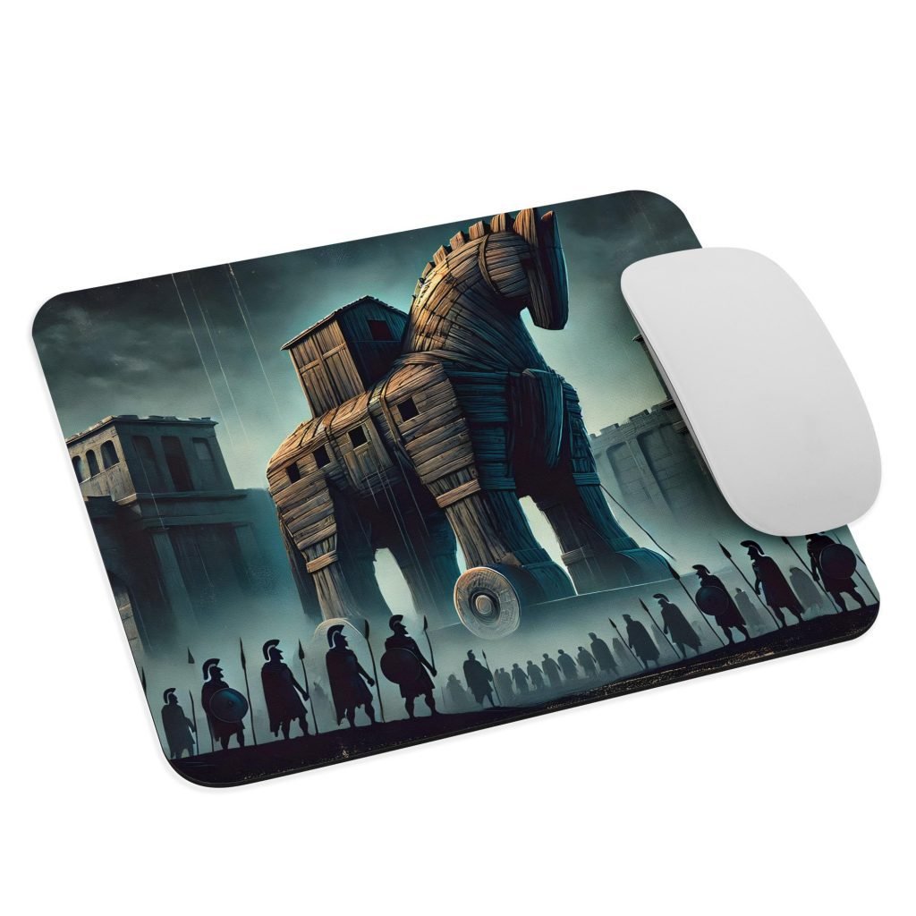 Alfombrilla de ratón “El Caballo de Troya” - Imagen 2