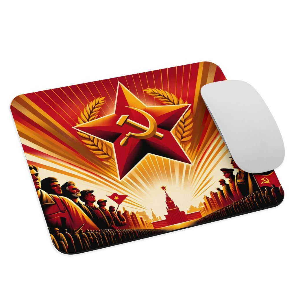 Alfombrilla de ratón "Unión y Fuerza: La Grandeza de la Unión Soviética"
