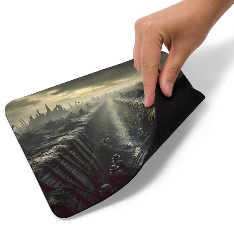 Alfombrilla de ratón "La Guerra en las Trincheras"