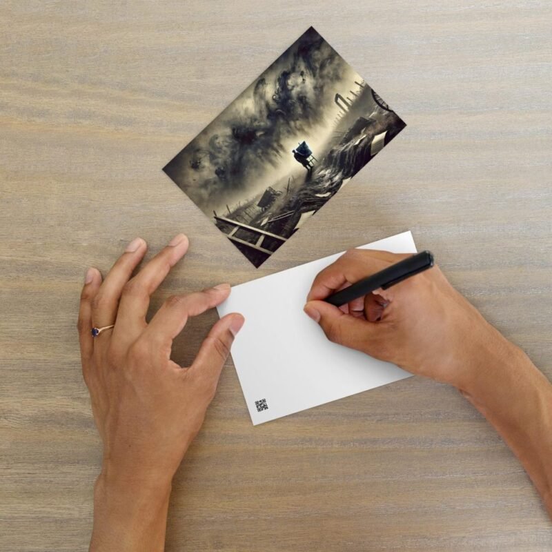 Postal «Arte en la guerra»