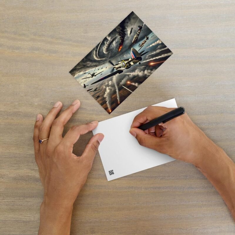 Tarjeta postal “Batallas Aéreas en la 2 Guerra Mundial”