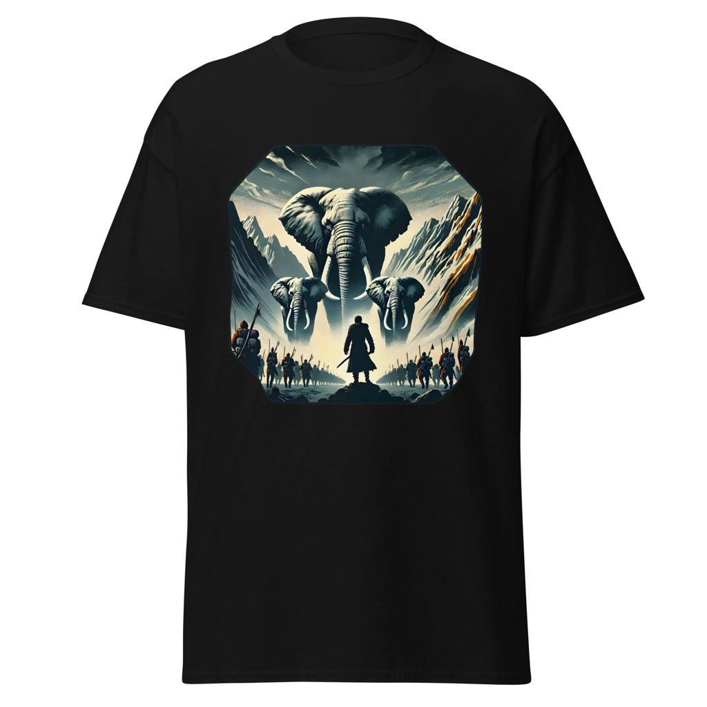 Camiseta "Aníbal: Cruzando los Pirineos"