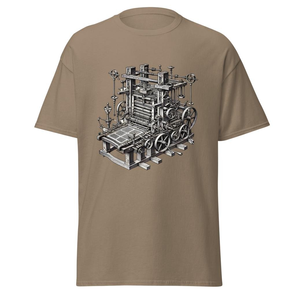 Camiseta "La imprenta de Gutenberg" - Imagen 4