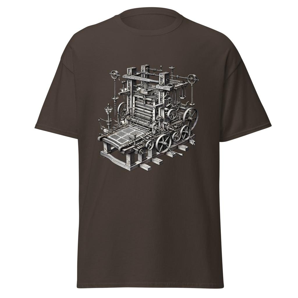 Camiseta "La imprenta de Gutenberg" - Imagen 3