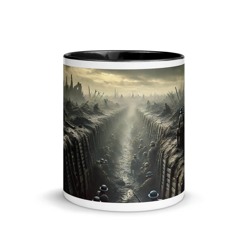 Taza Guerra en las trincheras