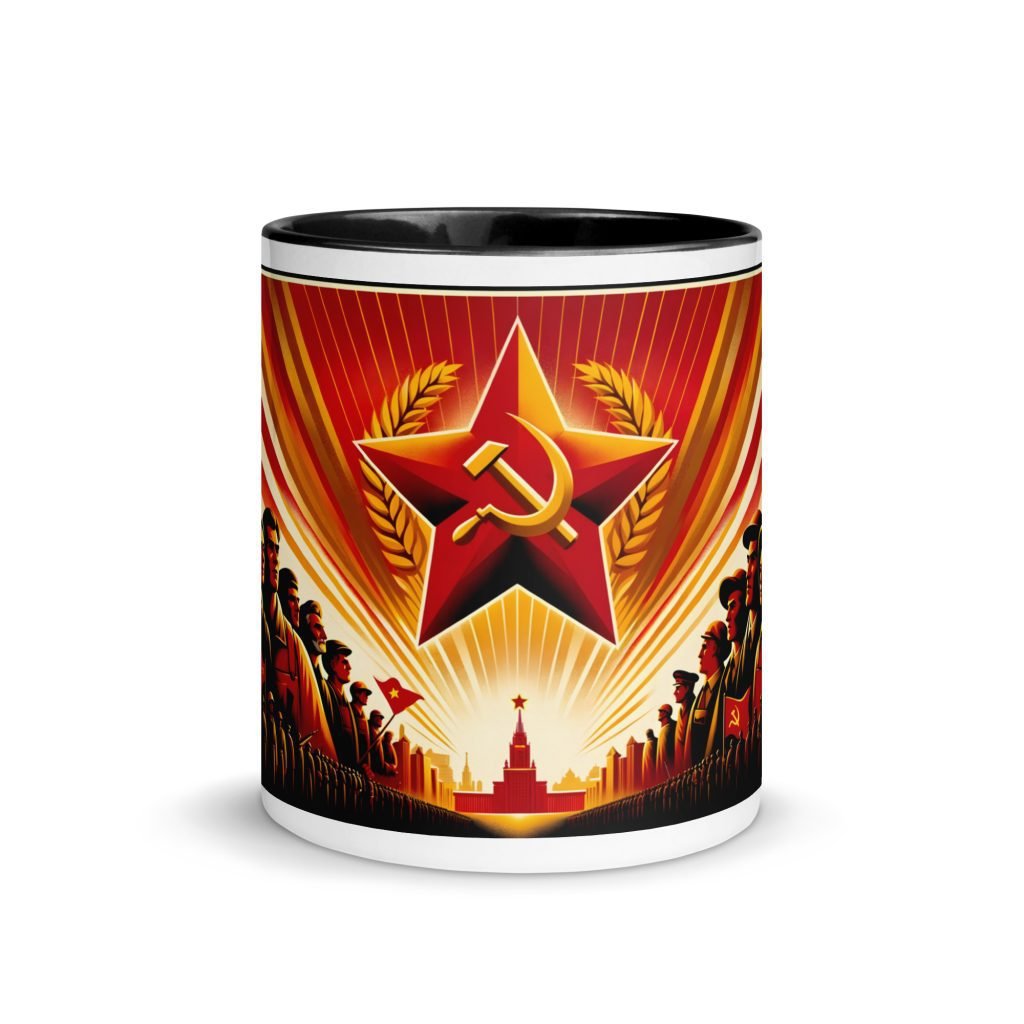 Taza "Unión y Fuerza La Grandeza de la Unión Soviética"