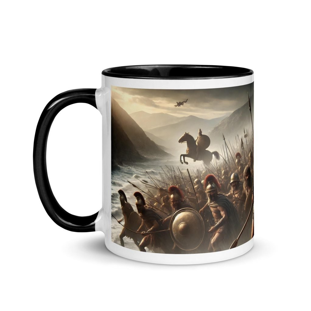 Taza "Leónidas en las Termópilas" - Imagen 3