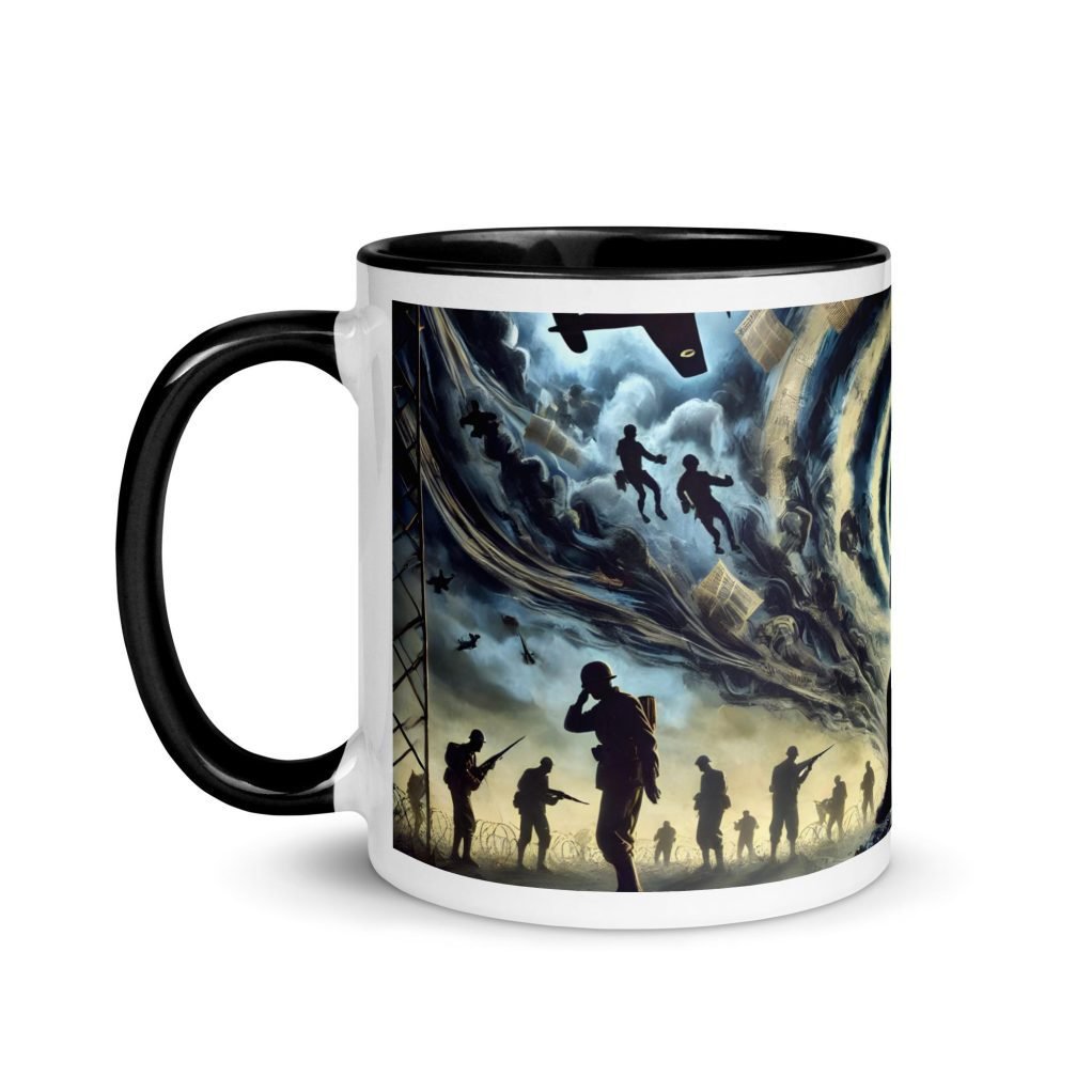 Taza color «Desinformación en la Guerra» - Imagen 3