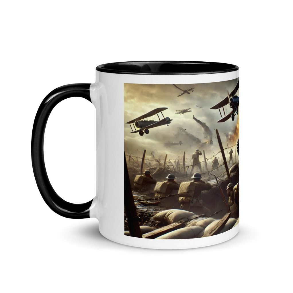 Taza personalizada Barata. Tácticas en la primera guerra mundial. Regalo
