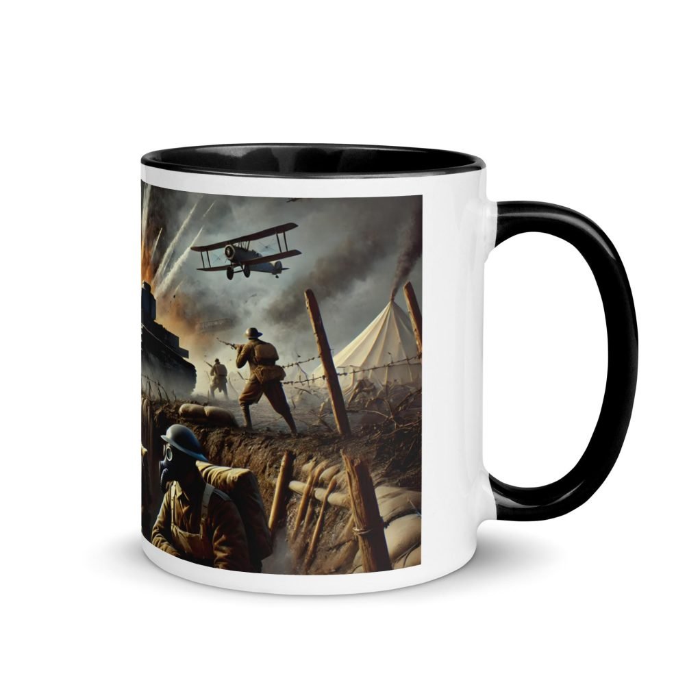 Taza "Tácticas en la Primera Guerra Mundial" - Imagen 2